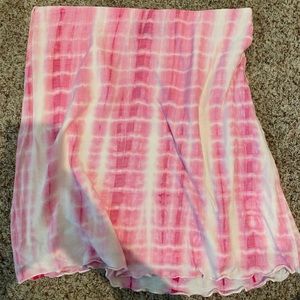 Princess Polly pink tie dye skirt